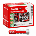 Boîte de 100 Chevilles Fischer DUOPOWER (5 × 25 mm)