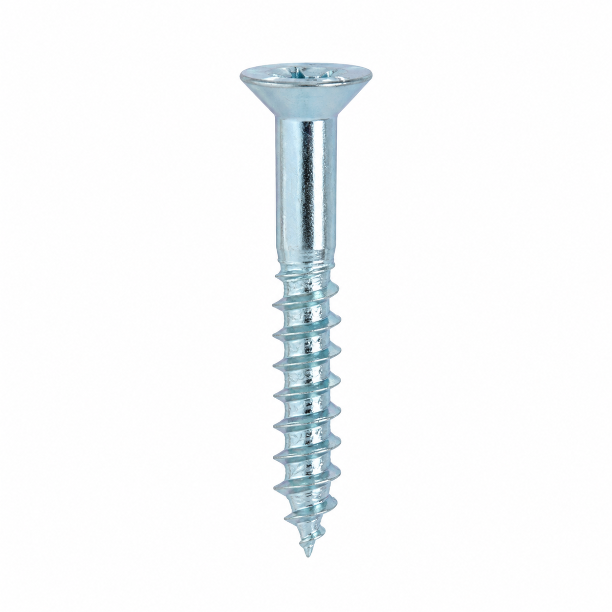 Boîte de 200 Vis Acier TFP Zinguées Cruciformes (3,5 × 35 mm)