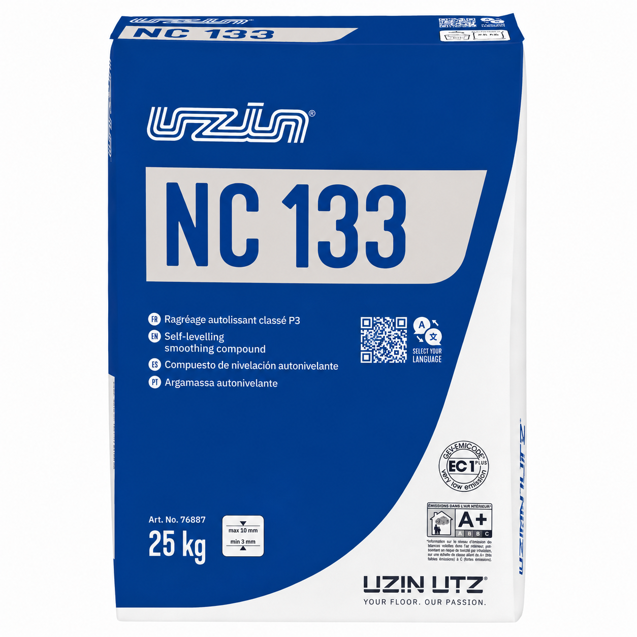UZIN NC 133 – Ragréage Autonivelant