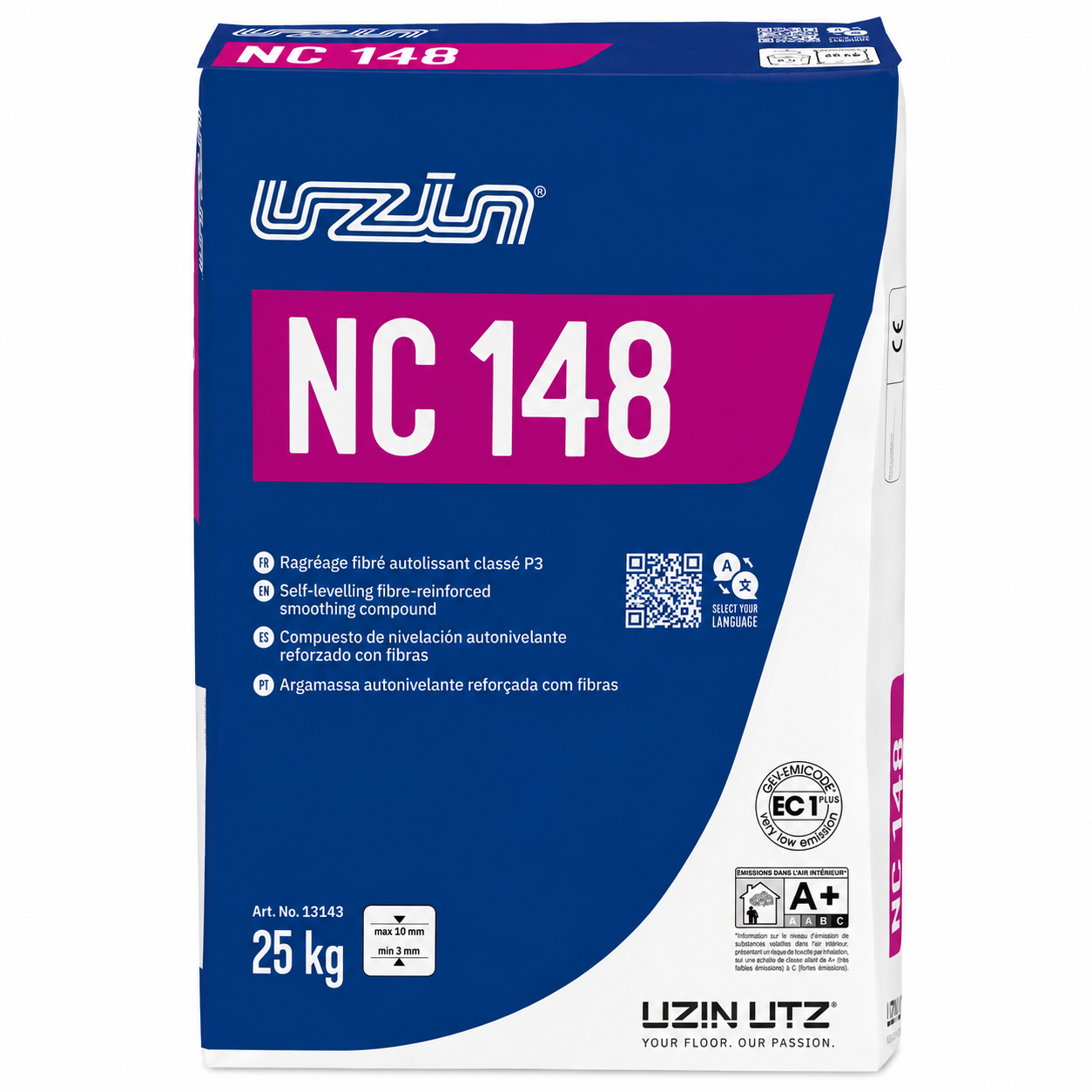 UZIN NC 148 – Ragréage Fibré Haute Résistance